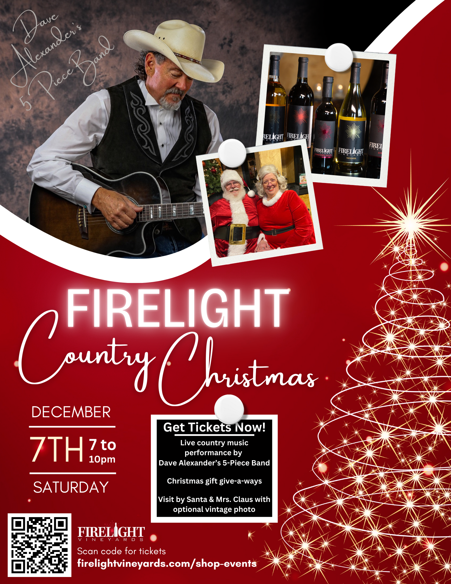 Product Image for Firelight Country Christmas Party